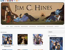 Tablet Screenshot of jimchines.com